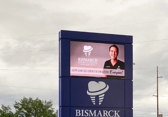 Corporate signage - Business park pylon sign